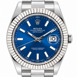 Rolex Datejust II 41MM 116334 Blue Dial Watch